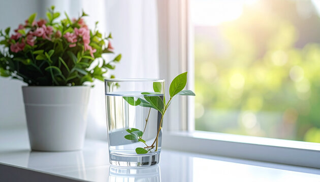 Plant by Bright Window