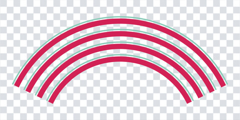 Obraz premium Seamless pattern. Pink-red stripes on white background. Striped diagonal pattern for printing on fabric, paper, wrapping, scrapbooking, websites Background with slanted lines Vector illustration