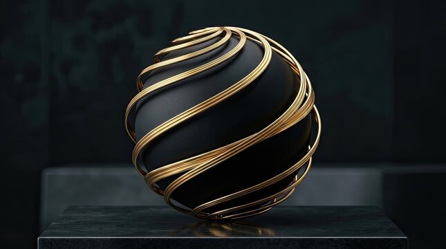 easter egg on black background