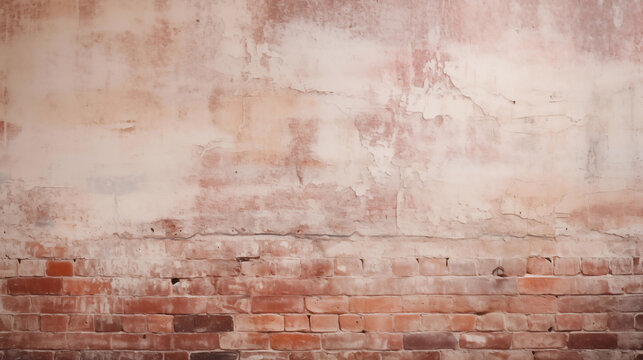 Red brick wall texture background