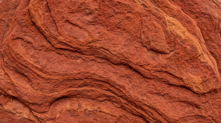 Fototapeta premium Red Sandstone Texture, Natural Rock Background High 