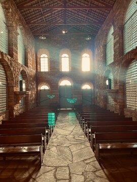 interior of the church