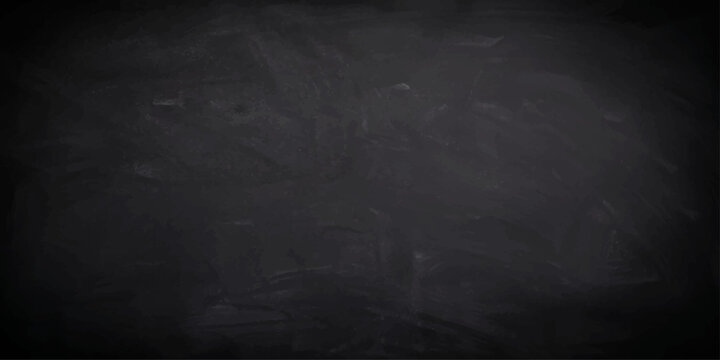 A dusty chalkboard background, showing faint chalk marks and smudges, evokes a sense of learning and education.