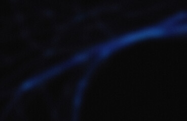 Blue cosmic light beam in dark space © KOLPONA