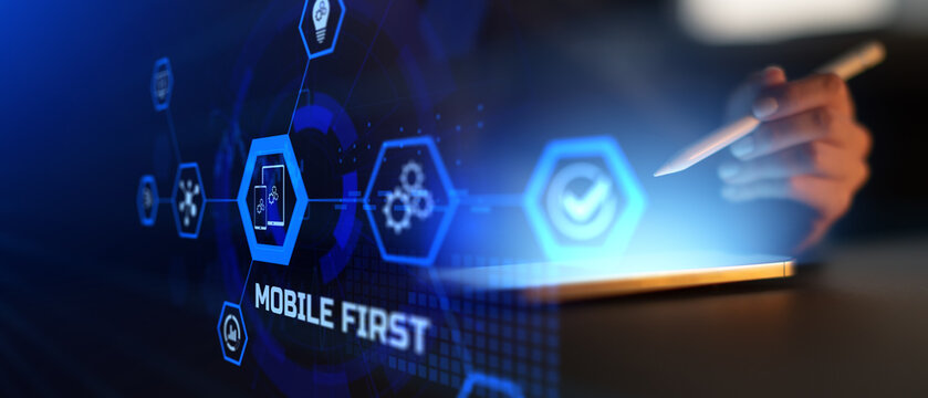 Mobile First Strategy for Business Application and Digital Device User Interaction
