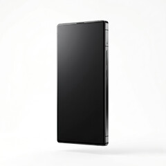 Fototapeta premium Sleek black smartphone design exuding modern elegance