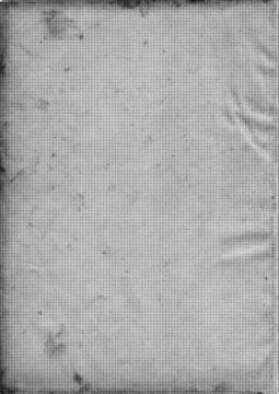 Large vector halftone vintage paper texture with a transparent background