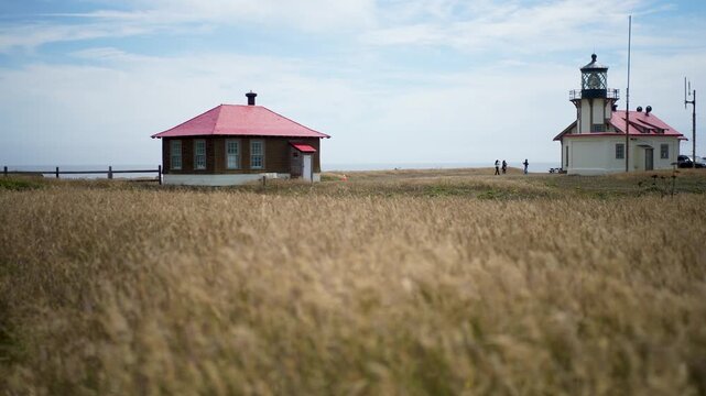 Visit Point Cabrillo Lighthouse and enjoy hiking in Mendocino California with beautiful views of the Pacific Ocean and nature