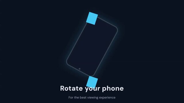 Rotate Your Phone Screen Orientation UI Animation Dark Mode