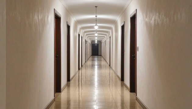 Endless Hallway Perspective