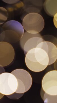 Abstract background with defocused blinking lights