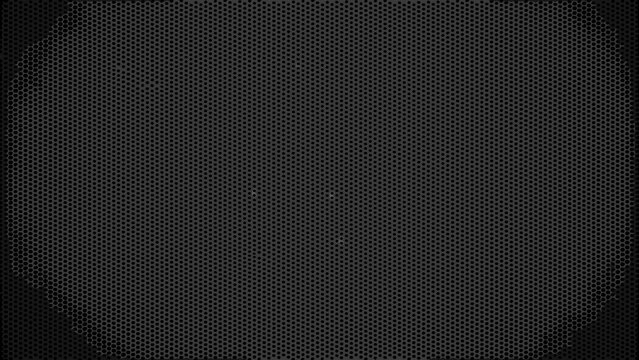 Dark gray carbon fiber mesh texture with a repeating hexagonal pattern black background material composite