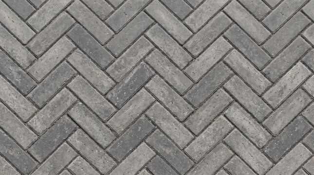 Opened ingredientSeamless grey herringbone paving texture background for outdoor walkway