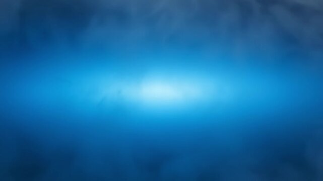 Dark grey fog dissipating from the center to reveal a bright blue light symbolizing mental clarity