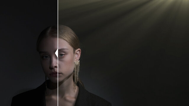Premium Overlays Volumetric Lights 8 &ndash; Cinematic God Rays, Light Beam Effects and Atmospheric Lighting Overlays for Video Editing and Motion Graphics
