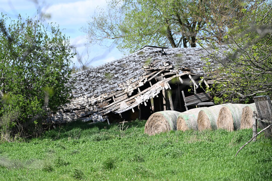 Crumbling Old Horse Stable