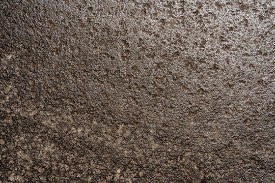 Rough dark cast iron metal texture