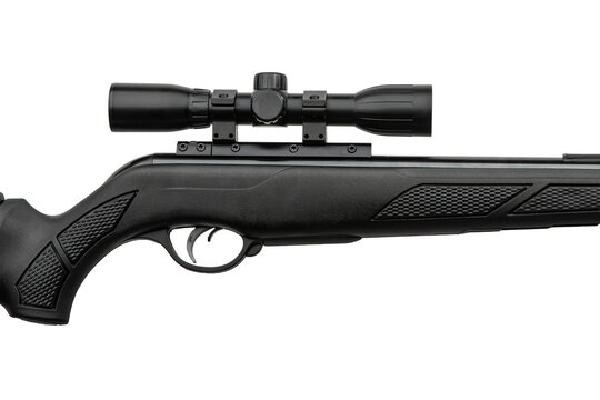 Tactical pellet rifle for target shooting