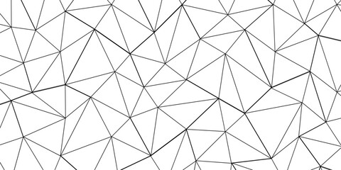 black vector poly triangle texture. clean and modern science chemical theme background. Abstract geometric pattern composed of triangular. white black vector triangle mosaic wallpaper , vector. © Splashes