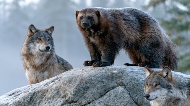 Wolverine Stands Tall While Wolves Show Caution
