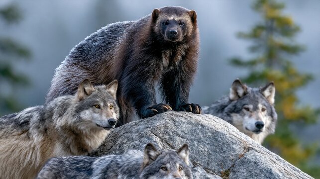 Wolverine Stands Tall While Wolves Show Caution