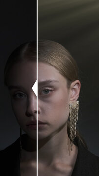 Premium Overlays Volumetric Lights 8 VERTICAL &ndash; Cinematic God Rays, Light Beam Effects and Atmospheric Lighting Overlays for Video Editing and Motion Graphics