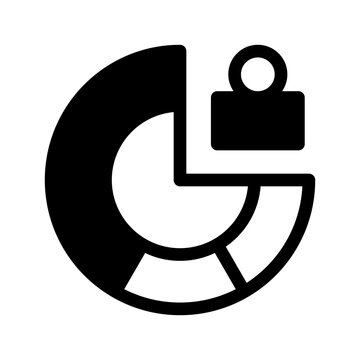 Customer Segmentation Icon Vector Symbol Design Illustration