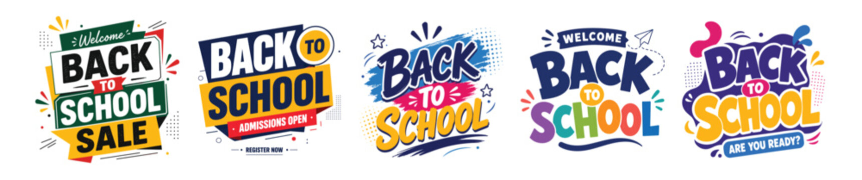 Back to School 2026, School Admission, Back to School, Back to School logo, Back to School Advertisement Template