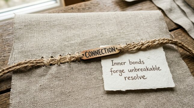 Connection text with inner bonds forge resolve message