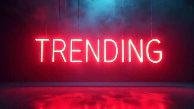 neon text Trending
