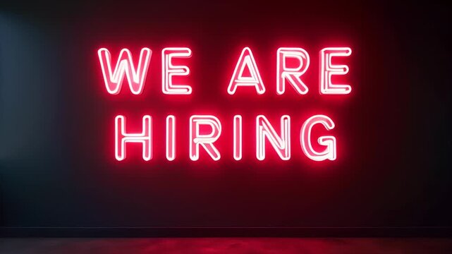 text We are hiring