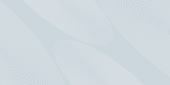 Abstract background with white and gray colors. The background features smooth, flowing lines creating a soft, modern texture. Gradient wave background vector. Silver background.
