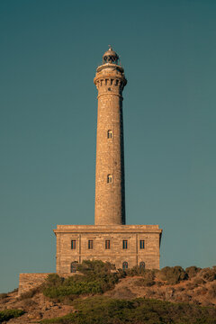 faro en las costas del mediterr&aacute;neo