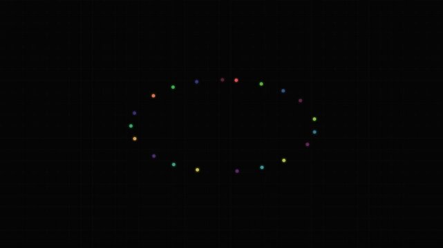Minimalist representation of the constellation cassiopeia against black