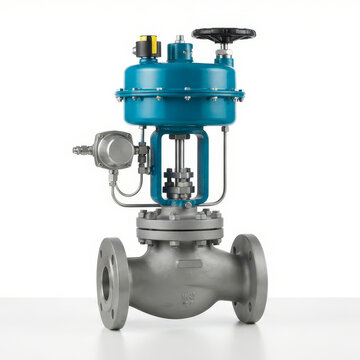Automatic control valve, industrial control valve, process control valve, valve actuator, globe control valve, PID, industrial piping, fluid control system, butterfly control valve, flow regulation.
