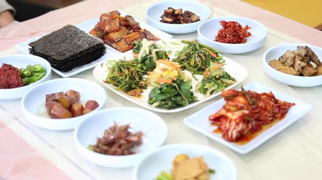 Korea dried rockfish soup stew seafood side dish table cuisine gastronomy k food basic banchan 한식 말린우럭 건어 우럭간국 간국 생선 우럭 물고기 해물탕 한식반찬 한식기본반찬 한식밥상 미식 요리