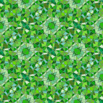 stained glass-like seamless pattern, mosaic repeat pattern, geometric textile pattern