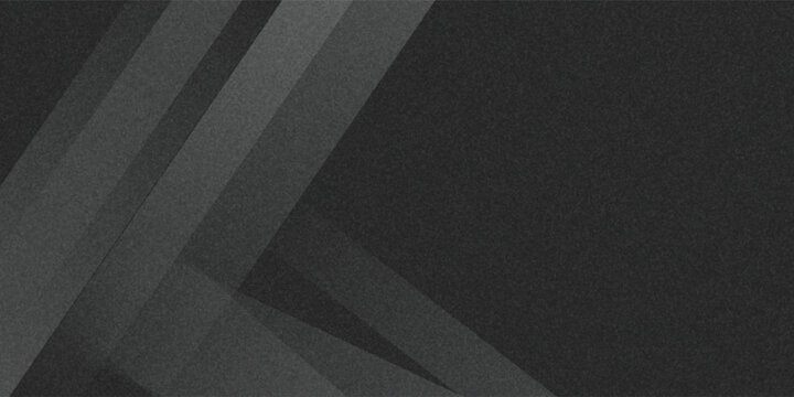 Black white dark gray abstract background. Geometric pattern shape. Line triangle polygon angle. Gradient. Shadow. Matte. 3d effect.
