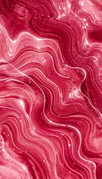 Microscopic elements vary transparency independently producing smooth current illusions with premium abstract scientific visual appeal.