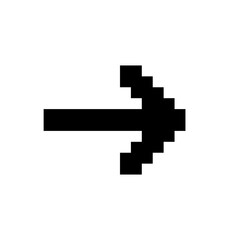 Fototapeta premium Pixel Arrow Editable SVG Vector Icons Set, 8-Bit Retro Direction Navigation Pixel Art Icon for Web, Mobile App & Game UI Design
