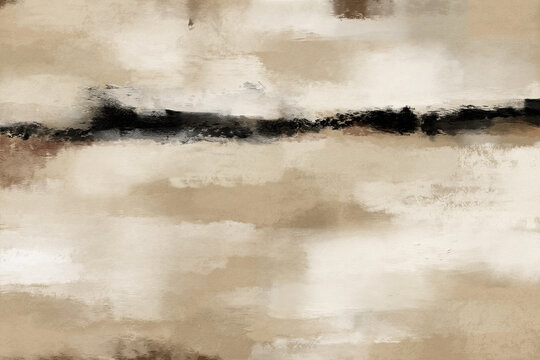 Contemporary abstract modern art painting with rich tactile textures for branding, publishing and gallery presentation