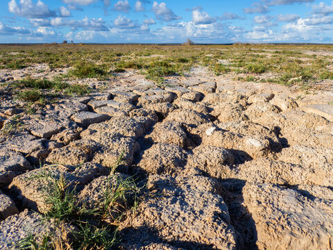 Dry Lake Bed of Lake Tsimanampetsotsa, Tsimanampetsotsa National Park, Madagascar