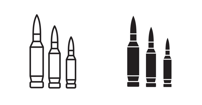 bullet ammunition icon