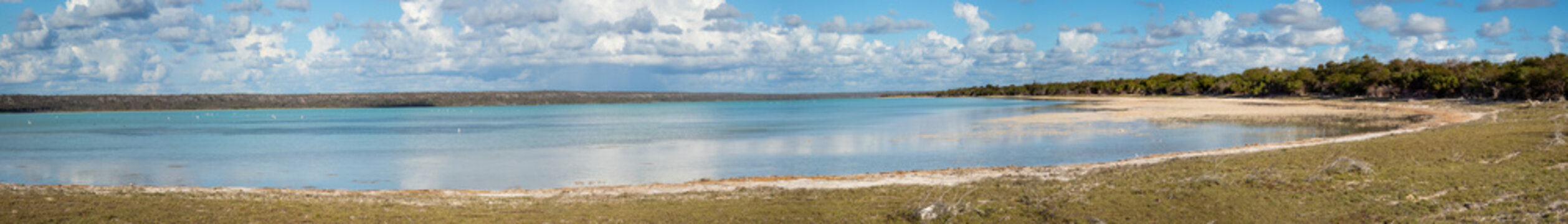Panoramic of Lake Tsimanampetsotsa in the Dry Season, Tsimanampetsotsa National Park, Madagascar