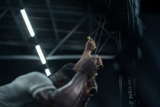 sled rows Cross fit Hyrax training exercises 