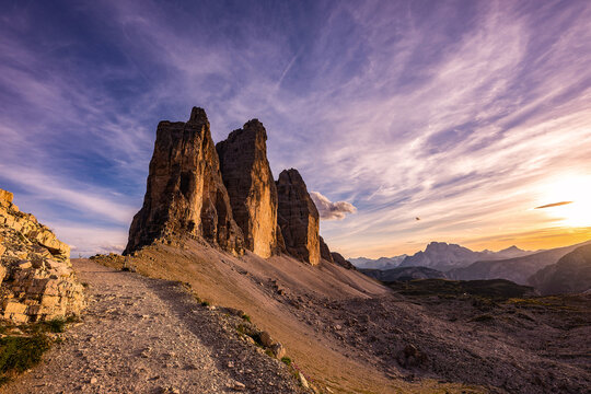 Tre Cime di Lavaredo, Dolomity