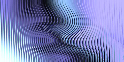Fototapeta premium Pastel Lavender Ribbed Glass Abstract Background