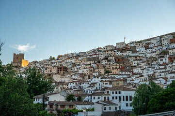 Naklejka premium Beautiful town of Alcala de Jucar in Spain