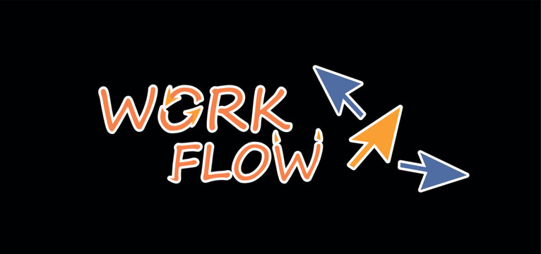 Workflow Sticker | Funny Designer and Programmer Productivity Meme T-Shirt Design