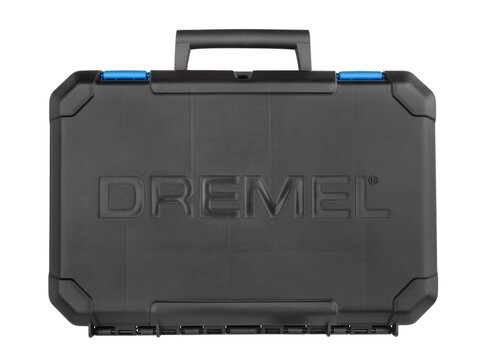 dremel multitool case path isolated on white